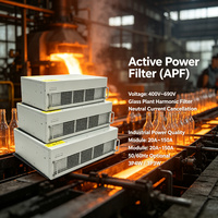 Filtre harmonique actif Copower, qui élimine les harmoniques de 2e à 50e ordre du réseau électrique, adapté aux fréquences moyennes