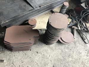 7''x12 ''3/8" ar500 đào tạo 9mm đạn giá rẻ ipsc idpa Gong thép bắn mục tiêu - Product Image 4