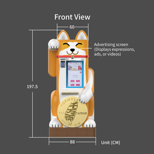 Venta al por mayor al aire libre práctico Akita inteligente personalizado-Creación de máquinas expendedoras de fácil uso - Product Image 3