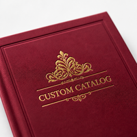 Service d'impression de cartes de visite, catalogues et brochures avec logo personnalisé, impression offset, format A5 A4, papier couché et kraft