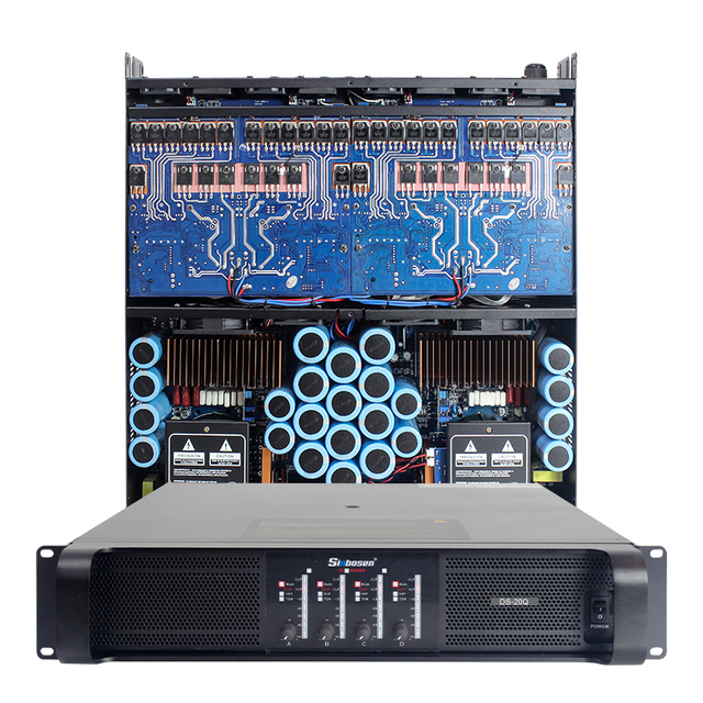 110V/220V Subwoofer Amps 10000 Watt Professional Power Amplifier 4 Channel for Sale Outdoor Performance 4X2000W
