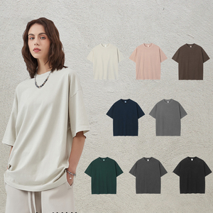 T-shirt homme surdimensionné en coton 100% de haute qualité, impression numérique, logo personnalisé, effet délavé à l'acide, style vintage. - Product Image 3