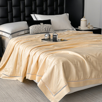 Nouvelle Couette d'Été 2026 Karen 50s 100% Lyocell Jacquard Antibactérienne Rafraîchissante pour Climatisation