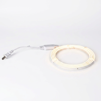 Guirlandes lumineuses DC24V 120 LED/m Blanc chaud 3500K IP67 Étanche Cuivre Découpable 8mm SMD2835 5 mètres Contrôle à distance/application Dimmable CE