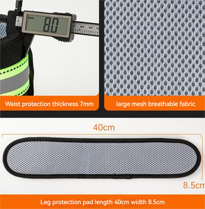 Cinturón reflector Construcción Trabajo de <span class=keywords><strong>noche</strong></span> Torre Escalada Arnés de seguridad de cuerpo completo - Product Image 5