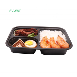 Thức Ăn Nhanh Để Đi Hộp Giao Hàng Gói Bữa Ăn Prep Container Microwaveable Dùng Một Lần Takeaway Thực Phẩm Đóng Gói Container - Product Image 3