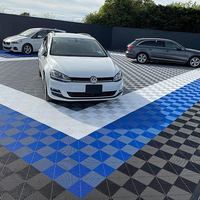 Fabrikverkauf: Ineinandergreifende Garagenfliesen aus Kunststoff für die Autowäsche – Modulares Fliesendesign