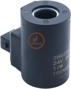 Vanne Solénoïde 24V Marque Jision Liebherr Bobine 17W 16mm * 53.5mm Pièces pour Excavatrice Chargeuse 280239 10333044 280151 Vente en Gros - Product Image 1