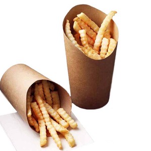 Wadah Kertas Sekali Pakai untuk Kue Strudel, Kentang Goreng, dan Minuman - Product Image 3