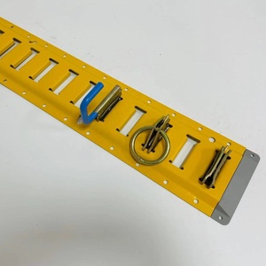Perfil de riel de sujeción horizontal E Track TIE-DOWN RAIL para control de carga en vías - Product Image 3