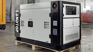 Landtop 10kw 10kva קטן/מיני סופר אוויר שקט מקורר גנרטור דיזל להגדיר נייד 50 hz/60 hz גנרטורים דיזל - Product Image 3