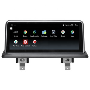 IOKONE <span class=keywords><strong>Usine</strong></span> 10.25 "4K IPS 2.5D écran tactile Android 9.0 Lecteur DVD de voiture GPS Pour <span class=keywords><strong>BMW</strong></span> Série 1 e81/E82/E87/E88 2004-2014 - Product Image 3