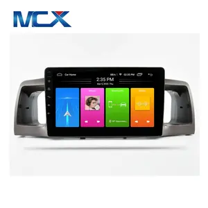 MCX 9 นิ้วใหม่สำหรับ Toyota Corolla Android 10.0 ระบบ GPS ผสมรถวิทยุ DVD Player นำทาง