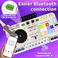 Instruments de musique électriques éducatifs pour débutants pour enfants Clavier Simulation Microphone multifonction Mixeur DJ Jouets pour enfants