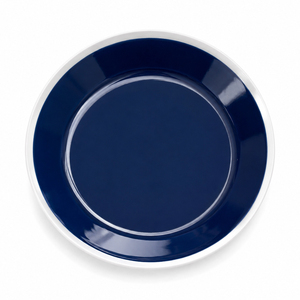 Cadeaux d'affaires japonais, assiettes en céramique bleues raffinées, magnifiques, pour le riz. - Product Image 1