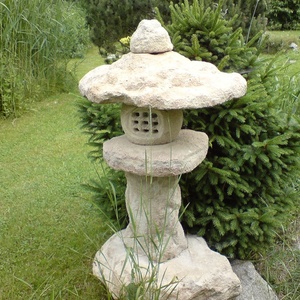 Statues de jardin grandeur nature en <span class=keywords><strong>pierre</strong></span> de granit naturel japonais sculpté, lanternes de jardin japonaises en <span class=keywords><strong>pierre</strong></span>, vente en gros - Product Image 4