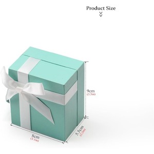 Velvet pendant necklace gift <b>box</b> <b>long</b> chain display cabinet, customizable according to needs - Product Image 4