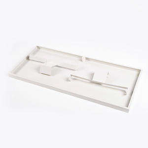 Chine usine très résistant aux intempéries climatisation en acier inoxydable blanc durable plateau de collecte d'eau de condensation - Product Image 2