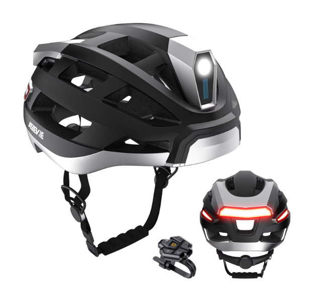 Voice Integrated Smart Helmet Men's Women's All-Season Full-Face 3C Certified Safety Helmet With Light