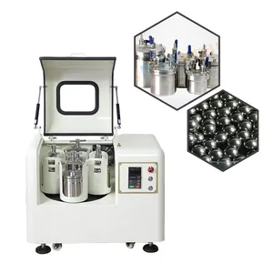 Laboratory Ball Mill MITR Oil Sealed Mute 1L Wet Lab Vertical Nano Super Fine Powder Grinding Used Ball Mill For Sale