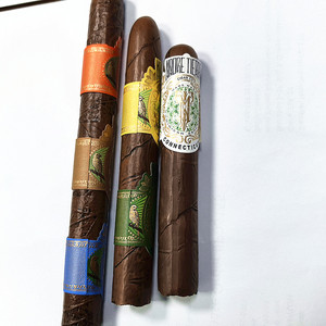 Customized Logo CMYK Print Wrap Around Cigar Bands <strong>Texture</strong> <strong>Paper</strong> 7 <strong>Types</strong> Gold Foil Embossed Cigar Rings Without Glue - Product Image 4