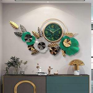 Haute qualité moderne fleur 3D <span class=keywords><strong>métal</strong></span> horloge <span class=keywords><strong>murale</strong></span> Art déco Style maison salon <span class=keywords><strong>décoration</strong></span> suspendu Art mural pour une utilisation intérieure - Product Image 4