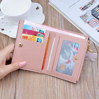 Dompet Rumbai Daun Kulit Lembut Baru Dompet Modis Afrika Dompet Wanita Imut