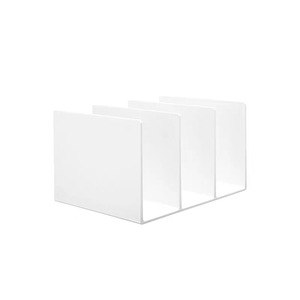 Document Trays Plastic White LKL 125 LKL 126 Student Desk Organizer File Storage Shelf Office Supply Book Rack - Product Image 4