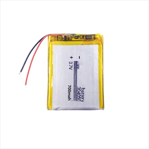 Pin sạc lại 304050 700mAh 500 chu kỳ, pin lithium polymer dạng túi, pin lithium-ion, pin bỏ túi - Product Image 2