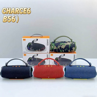Altavoz Inteligente Charge6 Shockwave, Alta Potencia, Portátil para Exteriores, Subwoofer de Bajos, Audio Inalámbrico