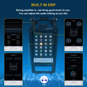 Autoradio Android 12,1 pouces pour Mahindra XUV500 2016+ CarPlay Android Auto DSP IPS HD Écran tactile Lecteur multimédia - Product Image 4