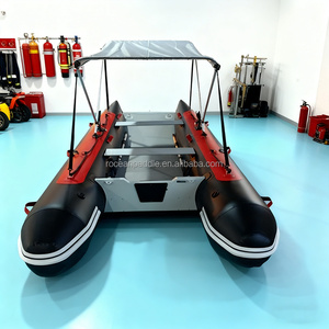 Venta Caliente, Bote Inflable Rápido de 3.3m 3.5m 4m, Piso Inflable con Tecnología Drop Stitch, Bote Inflable para Pesca/Buceo - Product Image 4