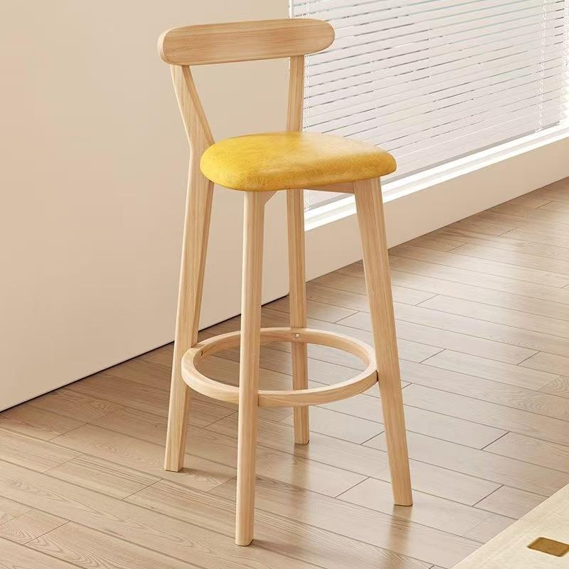 Yellow + Wood-grain colored frame