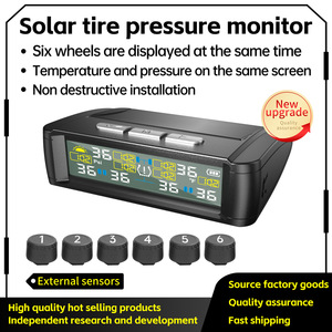 Jauge de pression des pneus numérique universelle CXT pour voiture et camion, moniteur TPMS avec capteurs internes et externes en option - Product Image 2