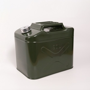 Bidon de carburant métallique carré pour voiture, personnalisable, différentes capacités, vert, <span class=keywords><strong>en</strong></span> <span class=keywords><strong>fer</strong></span>, type jerrycan - Product Image 4