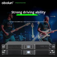 Amplificateur de puissance numérique professionnel série TPK 24 canaux 1U 4x2000W 2-16 étages Performance HIFI