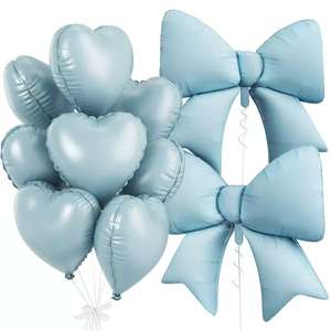 ชุดลูกโป่งอลูมิเนียมมาการองโบว์สำหรับผู้ใหญ่เด็กปีใหม่คริสต์มาสวันเกิดปาร์ตี้ตกแต่งฉากวันวาเลนไทน์ - Product Image 4