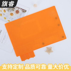 Silicone Tool Repair Pad Orange Rectangle Anti Static Heat Resistant For Mobile Phone Computer Repair - Product Image 4