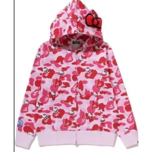 <span class=keywords><strong>Sudadera</strong></span> con capucha <span class=keywords><strong>Bape</strong></span> 2026 con cremallera completa, estilo Y2K Shark Up, 100% algodón, para hombre y mujer, unisex, ropa urbana, alta calidad 1.1 - Product Image 3