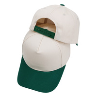 Nueva gorra de béisbol de algodón puro a juego de colores con patrón bordado sombrero de conductor de camión con respaldo en blanco gorra de protección solar informal