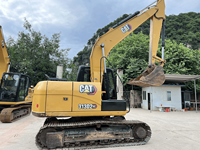 Excavatrice sur chenilles hydraulique Caterpillar 313GC reconditionnée, diesel, compacte, avancée, efficace, fiable, pour le chargement et le creusement
