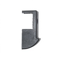 XLTC Accessoire Limiteur Anti-Déchirure de Porte pour Armoire de Distribution Électrique Extérieure, en Nylon Noir, Anti-Chute