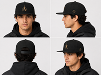 Casquette Snapback Unisexe en Polyester/Coton, Modèle Common Compass, Visière Plate, Style Urbain et Extérieur, Réglable, Logo Personnalisé, Petites Séries