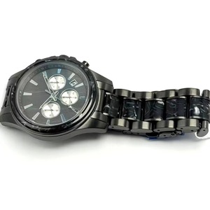 Reloj Casual de Negocios con Caja de Acero Plateado, 3 Subesferas, Cronógrafo con Detalles Plateados, Reloj Deportivo Monocromático 2025 - Product Image 4