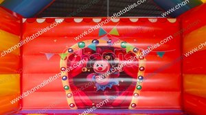 Chú hề nhảy nhà lâu đài Bouncer <span class=keywords><strong>Inflatable</strong></span> không khí lâu đài trượt Bouncer khóa học trở ngại ngoài trời <span class=keywords><strong>Inflatable</strong></span> Jumper MOONWALK bouncers - Product Image 3