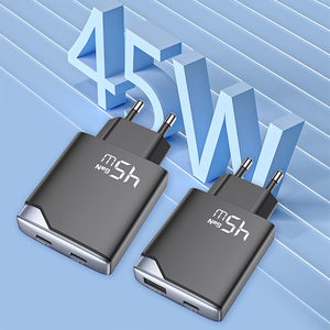 2025 Best Seller Teléfono Móvil 20W 30W 45W A + C 2C Cargador Delgado Pd 20W Tipo-c Adaptador de carga rápida con cargador de pared con enchufe europeo - Product Image 3