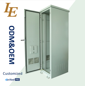 ตู้กันน้ำกลางแจ้งขนาด 19 นิ้ว 800*800 มม. 42U สำหรับกล้องวงจรปิด รับน้ำหนักได้ 1500 กก. - Product Image 1