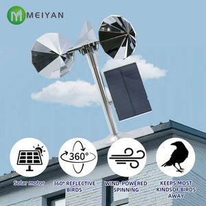 Vent répulsif pour oiseaux repousse les pigeons <span class=keywords><strong>moineaux</strong></span> et oiseaux en bois vent adapté aux jardins garde-corps toits - Product Image 2