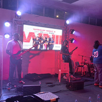 Écran LED 8K HD intérieur et extérieur, étanche IP65, pour concerts, mariages, spectacles et divertissements en bar ou en soirée DJ