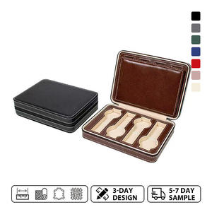 PU Leather <b>Watch</b> Organizer Box Personalized Gift Box 2 4 Slots <b>Watch</b> Storage <b>case</b> Leather <b>Watch</b> Box - Product Image 6